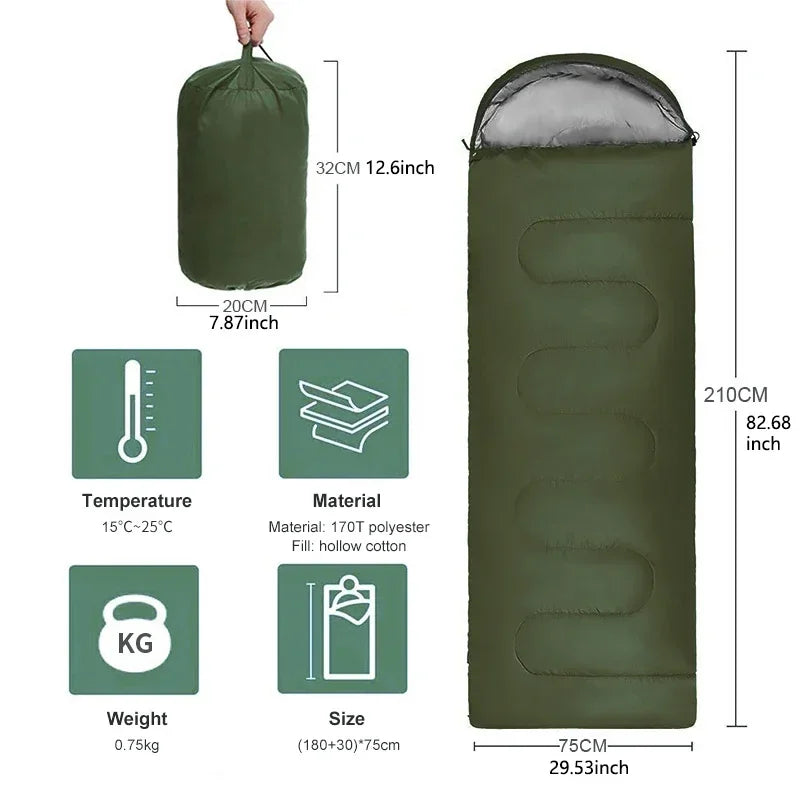 Sac de Couchage Ultra Léger et Résistant
